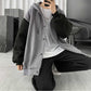 Cardigan Stitching Color Loose Zipper Casual All-match Hooded Long-sleeved Couple Jacket Warm Comfortable and Breathable