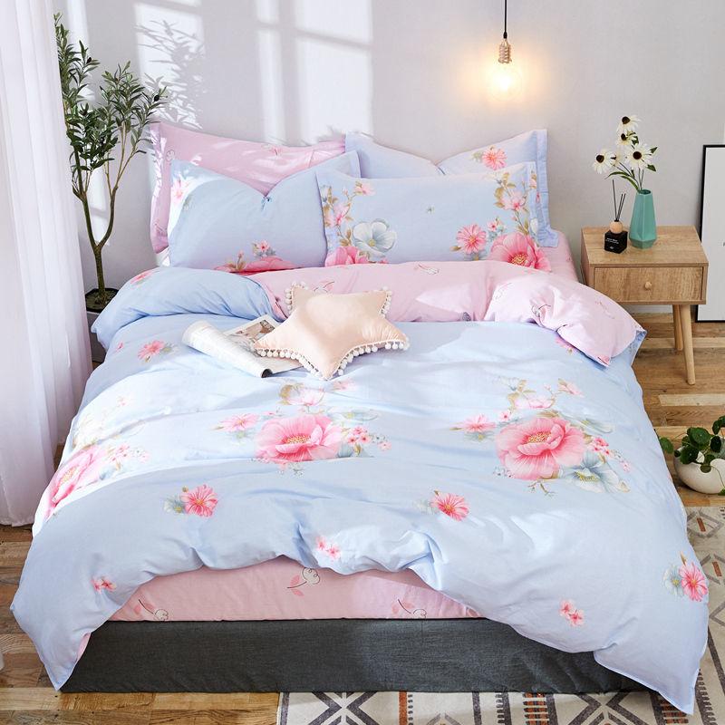Cotton Quilt Cover Single Piece Cotton Quilt Cover for Double Bed