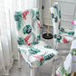 Elastic Stretch Slipcovers Chair Cover Kitchen Dining Room Slipcover Seat Cover Backrest Removable