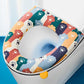 Toilet Seat Covers Toilet Seat Cushion Lavatory Cover Mat Washable Cat Bear Cartoon Cute Bathroom Toilet Seat Cover with Handle Winter Thick Warm