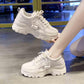 BrandPlus Size 35-40 Summer Women Mesh Sneakers Girls Breathable Deodorant Running Basketball Shoes Shockproof Non-slip Ins Shoes