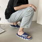 Men's Slippers Outside Wear Bathroom Non-slip Thick Bottom Wear-resistant Slippers Summer
