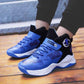 Size 31-39 Child High-top Sneakers Kids Mesh Breathable Basketball Shoes Shockproof Running Shoes Wear-resistant Deodorant Baby Shoes