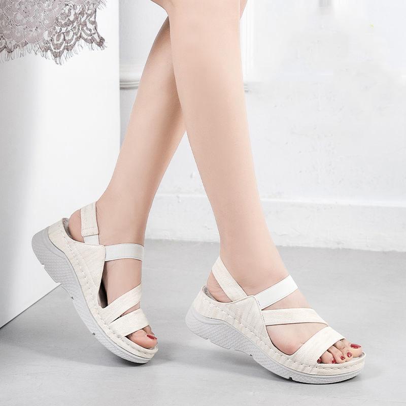 Summer Women Sandals Flat Shoes Woman Comfortable Casual Hook Loop Women's Footwear Shoes