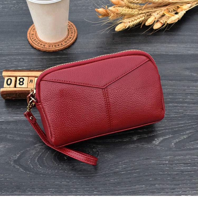 Clutch Bag Women Pu Leather Multifunctional Mini Phone Bag Card Coin Clutch