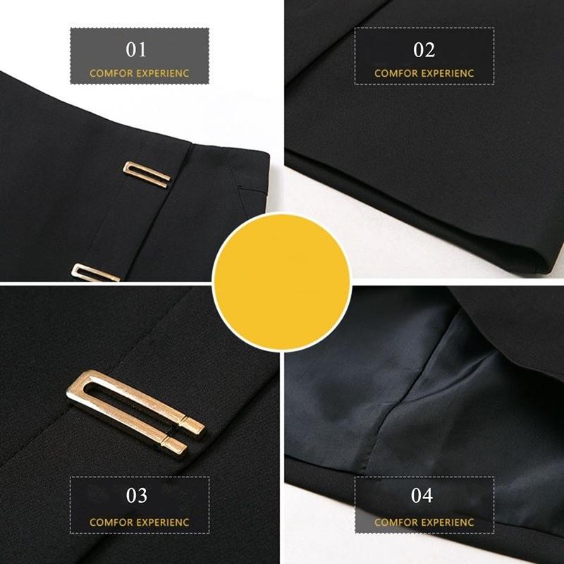 Black Short Skirt Women Sexy A-line High Waist Zipper Elastic Waist Club Casual Home Office