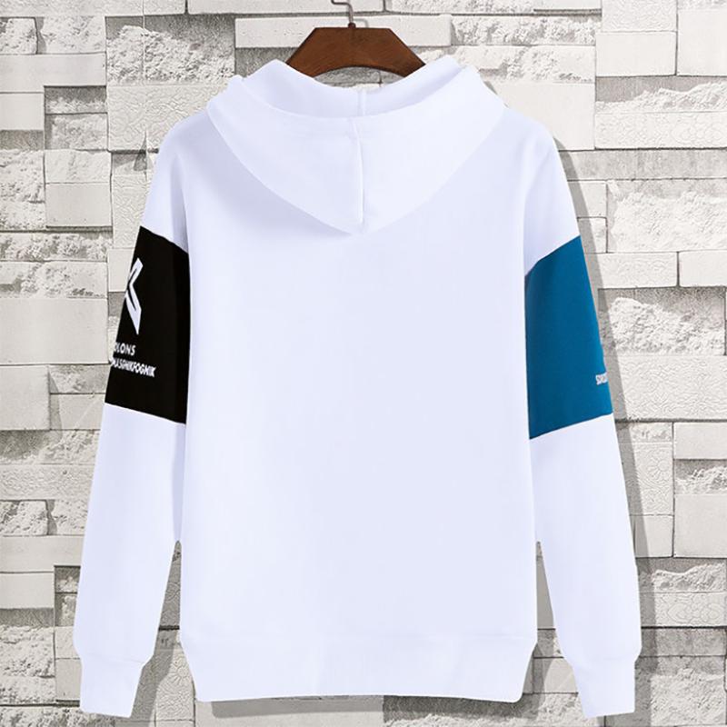 Autumn Jacket Men's Korean Style Slim Baseball Jacket Trendy Hooded Casual Jacket Men