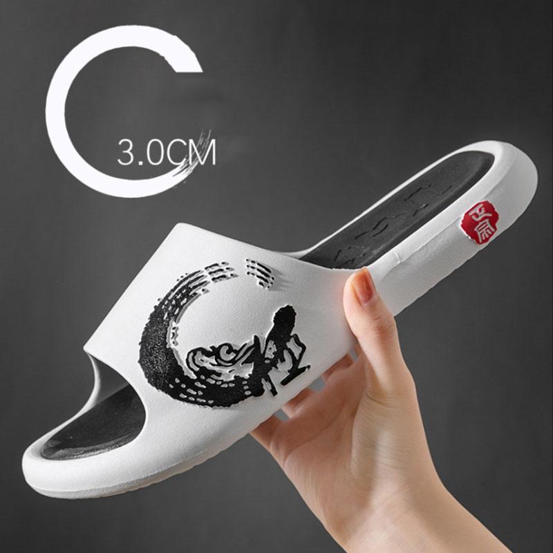 Men's Summer Slippers Fashion Outer Wear Outdoor Trend Home Sandals and Slippers Men's Beach Shoes