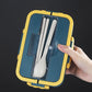Wheat Straw Insulated Lunch Box Student Girl Cute Japanese Lunch Box Adult Office Worker Microwave Lunch Box Portable