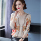 Ethnic Style Printed Sweater Cashmere Knitted Bottoming Sweater Women Winter Warm Woolen Sweater Plus Size Jumper Tops