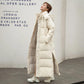 Down Padded Jacket Women's Long Section New Padded Jacket Ins Winter Loose Student Cotton Clothes Jacket