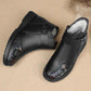 Cotton Shoes Women's Winter Warmth and Velvet Soft-soled Short Boots Middle-aged and Elderly Leather Shoes