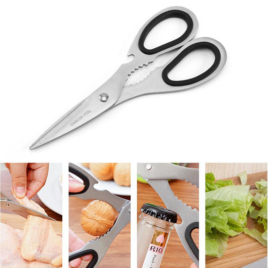 1/3/5/10 Pcs Stainless Steel Food Scissors Heavy Sharp Scissors Multi-function Kitchen Supplies