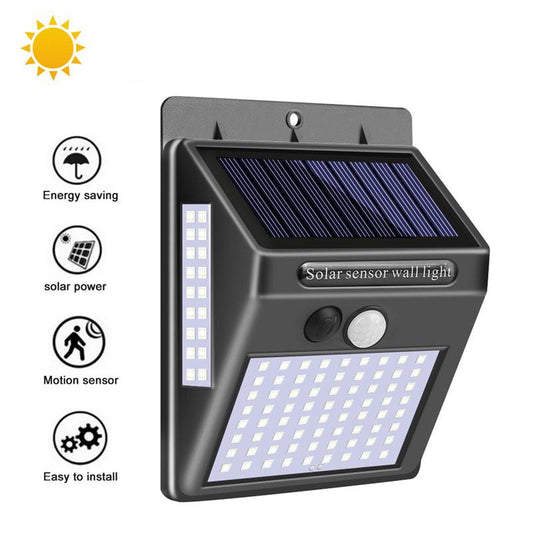 All-in-one Solar Light Household Indoor Outdoor Garden Light Automatic Human Body Induction Light Waterproof LED Wall Light