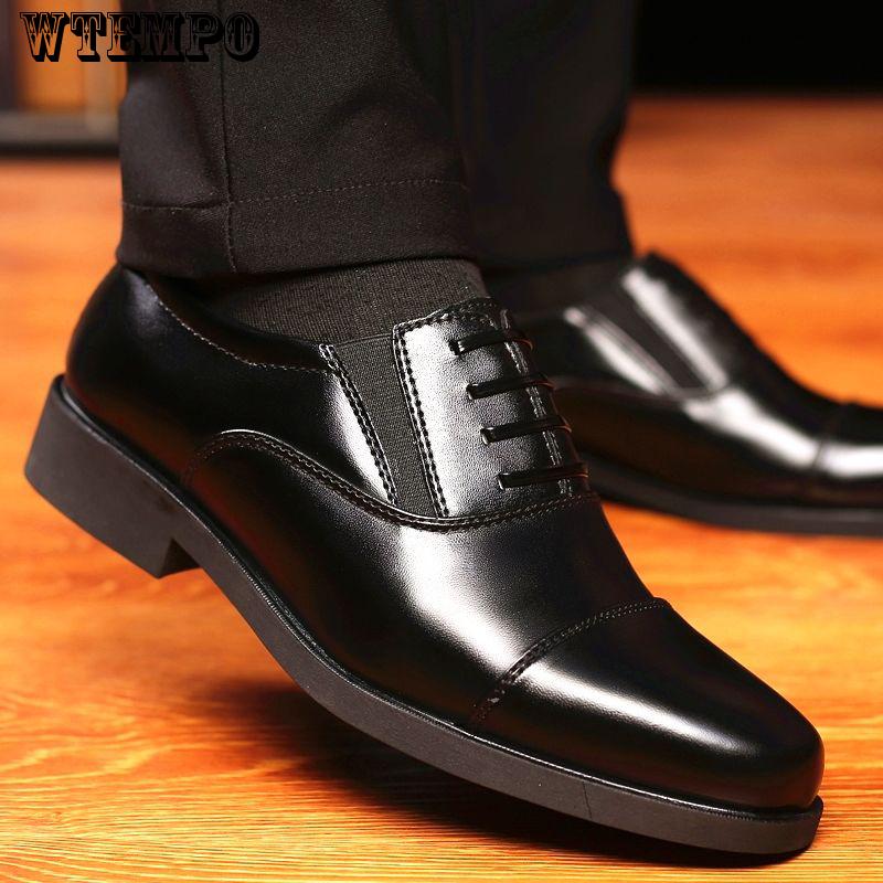 Summer Hollowed Out Plus Size Men's Shoes Men's Formal Three-joint Leather Shoes Men's All-match Breathable Leather Shoes
