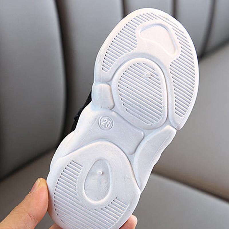 Children's Sports Shoes Spring and Autumn Flying Woven Boys Net Shoes Mesh Breathable Girls Shoes Baby Shoes