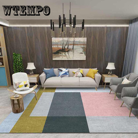 European  Geometric Round Carpets For Living Room Bedroom Rugs And Carpets Kids Room Carpet