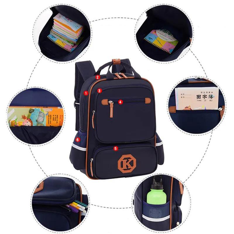 Backpack High School Junior High School Students Schoolbag Men's Trend Korean Leisure Travel Large-capacity Computer Bag