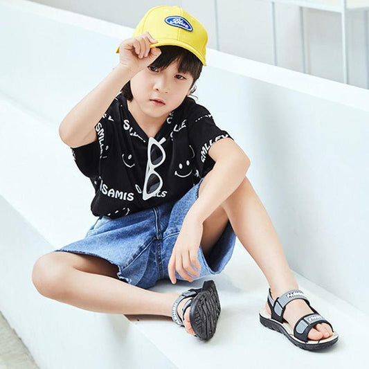 Boy's Sandals Summer Students Soft-soled Non-slip Children's Baby Shoes Children's Children's Sandals