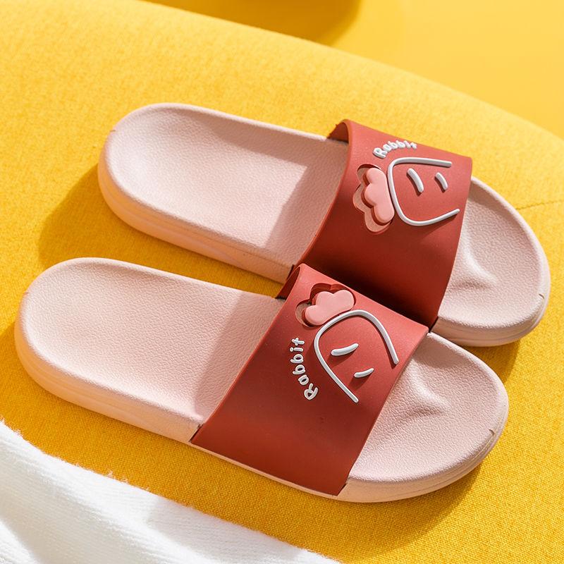 Sandals Slippers Summer Home Bathroom Non-slip Slippers Women Fashion Outdoor Couple Shoes Soft Beach Slippers