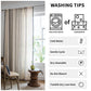 Living Room Curtain, Bedroom Curtain, Boho Curtains, Wrinkle Free Curtain Decoration for Cotton Linen, Linen Curtains