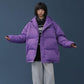Down Jacket Winter Ladies Fashion Korean Thick Warm Hooded Short Plus Size Cotton Jacket