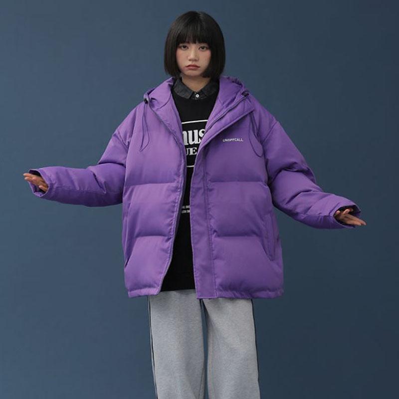 Down Jacket Winter Ladies Fashion Korean Thick Warm Hooded Short Plus Size Cotton Jacket