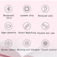 5 Color Optional 3D Stereo Headset TWS Bluetooth 5.0 Headphone with Mic Handsfree with Charging Case