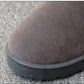 Autumn and Winter Women's Shoes Frosted Retro Round Toe Flat Ankle Boots Martin Boots Elastic Muzzle Feet Lazy Boots