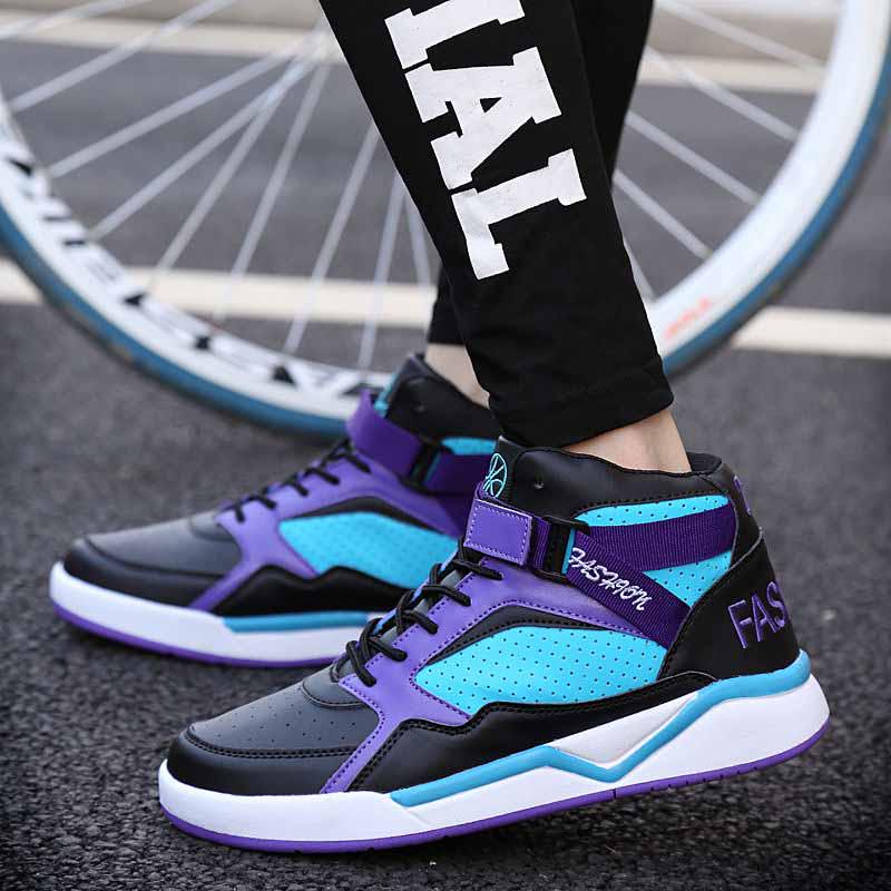 Plus Size 38-44 Men Sneakers Running Sports Basketball Shoes Non-slip Comfortable Deodorant Wear-resistant Sports Shoes