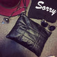 Business Briefcase Wemen Retro Zipper Waterproof Leather IPad Handbag Shoulder Bags Computer Bag