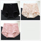 3 Packs of Antibacterial Sexy Women's Panties Japanese Mid-waist Briefs with Cotton Crotch Body Sculpting Buttocks Beautifying Trousers