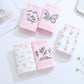 5 PC Kid's Girl Cute Cartoon Bear Pattern Cotton Briefs Panties Underwear Daily Life
