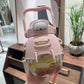 Water Cup Girls Large-capacity Design Sense Straw Summer Belly Kettle 1200 Ml High Temperature Water Bottle Cup