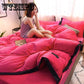 4pcs Home Bedding Sets Bed Linen Duvet Cover Flat Sheet Bedding Set Winter King Queen,bed Set 2019