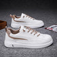 Men's Shoes Spring Shoes Korean Trend Leather Shoes Men's Sports Shoes White Summer Casual Shoes