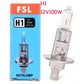 1pc Car Bulb Super Bright White Light H1 H4 H7 H3 High Beam Low Beam Light Integrated Car Front Big Bulb 12V/24V100W Spotlight