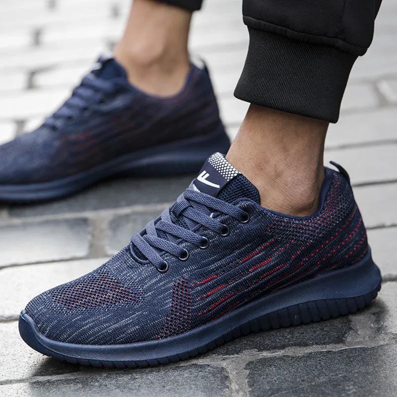 Spring and Autumn Breathable Running Shoes Men's Casual Shoes New Wear-resistant Mesh Sports Shoes