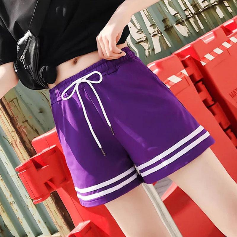Loose High Waist Sports Shorts Women's Running Yoga Wide-leg Pants Trendy Casual Slim Summer Pants Women