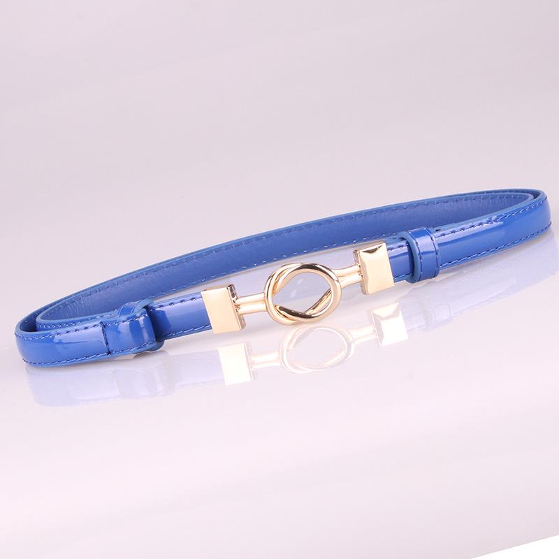 Women Belt Buckle Adjustment Belt Women Wild Dress Decoration Thin Belt
