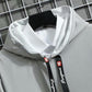 Hooded Suit Men's Autumn Sweater Large Size Loose Simple Casual Sportswear Pullover Jacket