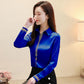 Summer Office Top Female Women Shirts Women's White Shirt Blouses Tops Long Sleeve Chic Woman Blouse