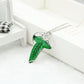 Europe and The United States Film and Ring Lord of The Rings Leaf Brooch Pendant Dual-use Type
