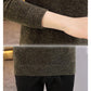 Chenille Sweater Men's Thick Winter Sweater Knit Sweater Top Casual All-match Insulation Bottoming Shirt