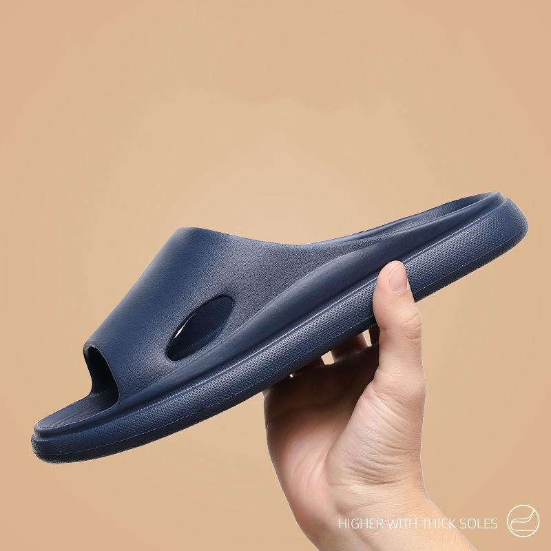 Summer Couples Home Indoor Deodorant Slippers Household Thick-soled Non-slip Sandals and Slippers