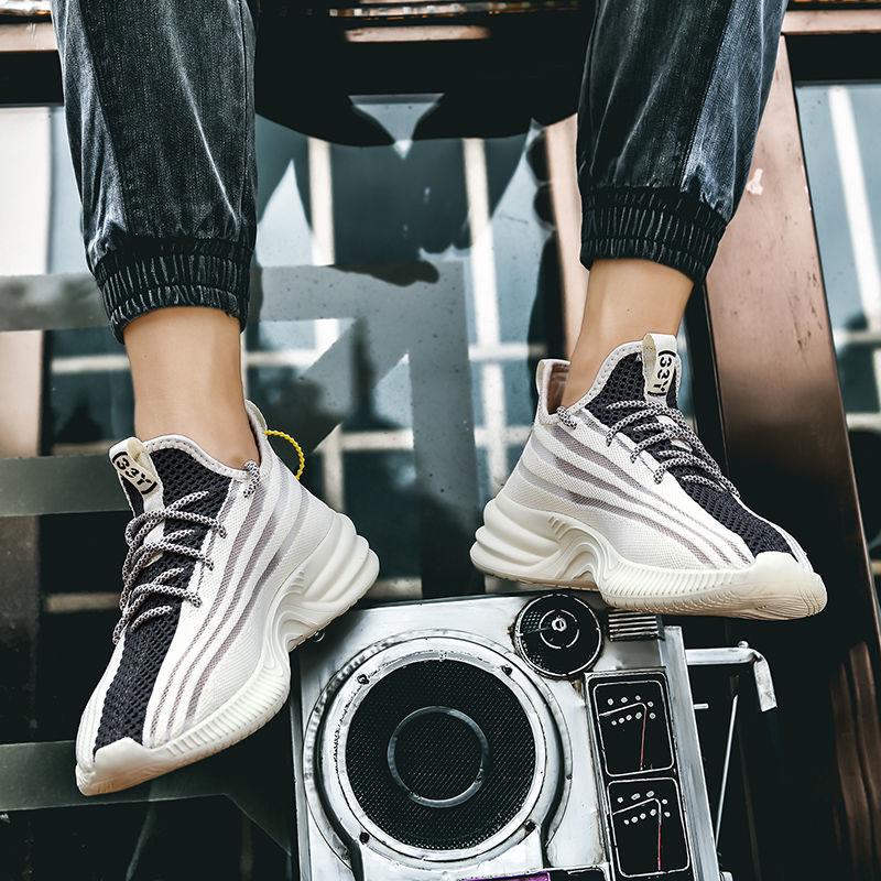 Mesh Shoes Men's Shoes Summer Breathable Men's Shoes Jogging Comfortable Sneakers Men's Handsome Canvas Shoes