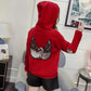 Women's Autumn and Winter Golden Velvet Long Sleeve Sweaters Large Size Loose Casual Plush Thickened Hoodies