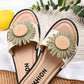 Slippers Women Summer Sweet and Cute Non-slip Soft Bottom Bath Bathroom Sandals and Slippers Indoor and Outdoor Wear Ladies Flat Sandals