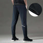 Lightweight Ice Silk Sports Trousers Loose Quick-drying Pockets Zipper Training Leisure Fitness Trousers