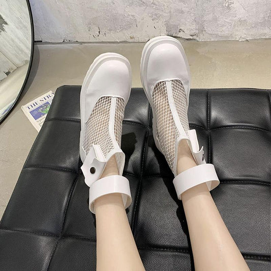 High Quality Sports Sandals Women Summer Thick -Soled Platform Shoes  Casual Beach Roman Shoes Women 'S High Top Shoes